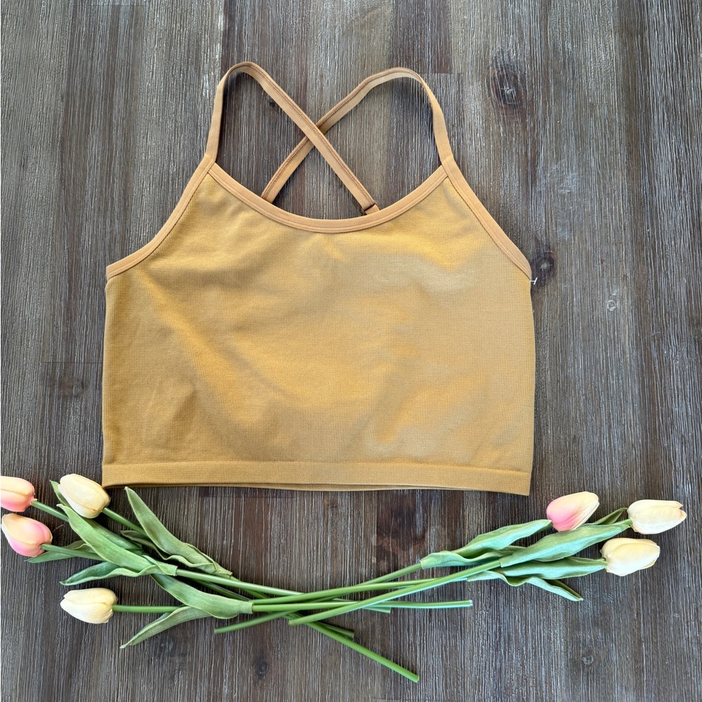 Aerie Mustard Yellow Bralette